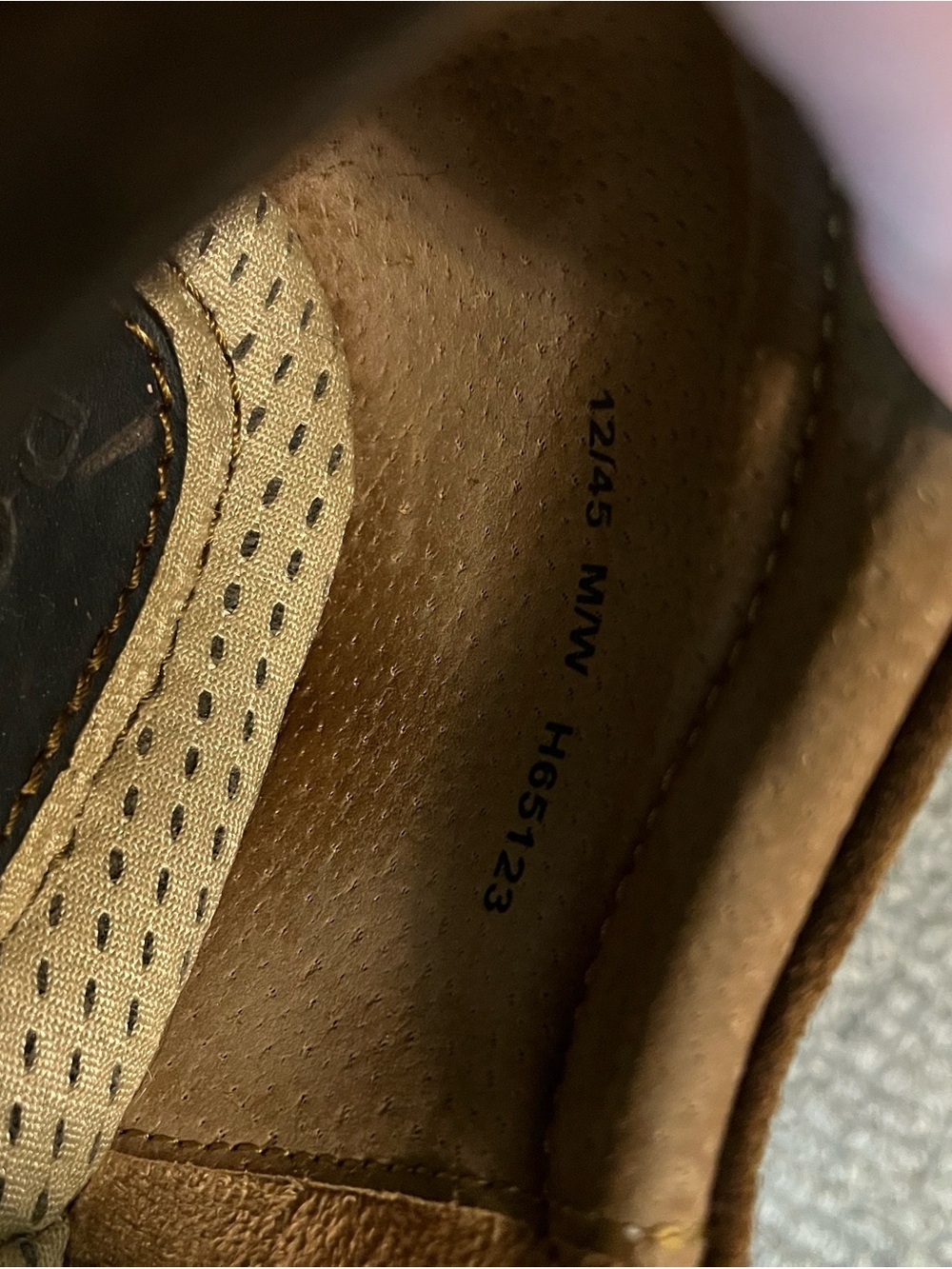 Born Men's Brown Leather Slip-On Loafers - Picture 7 of 8
